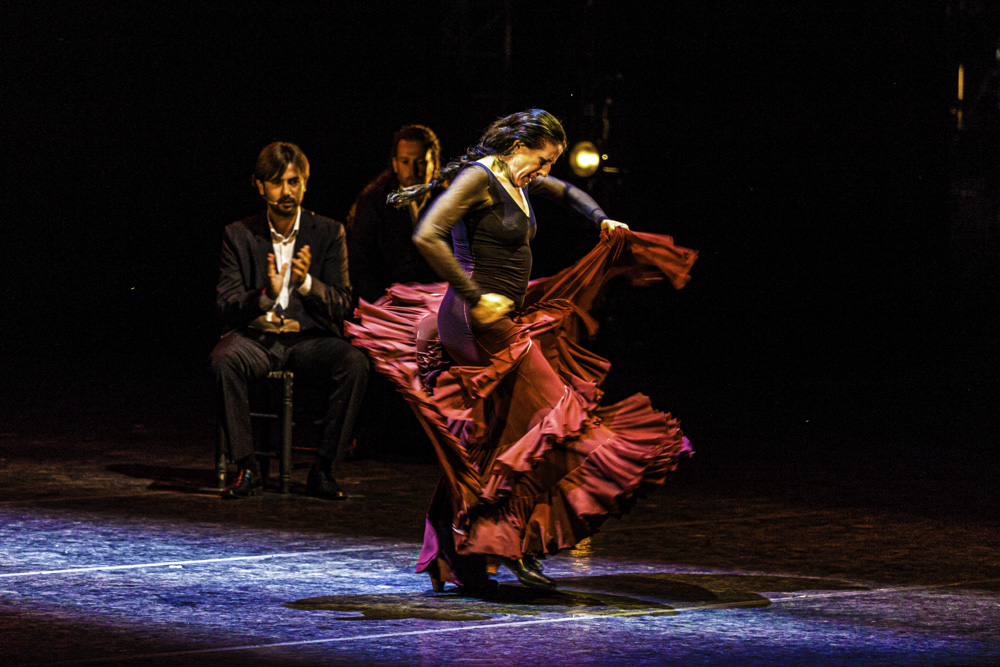 Traditional Flamenco in Granada in Andalusia Spain